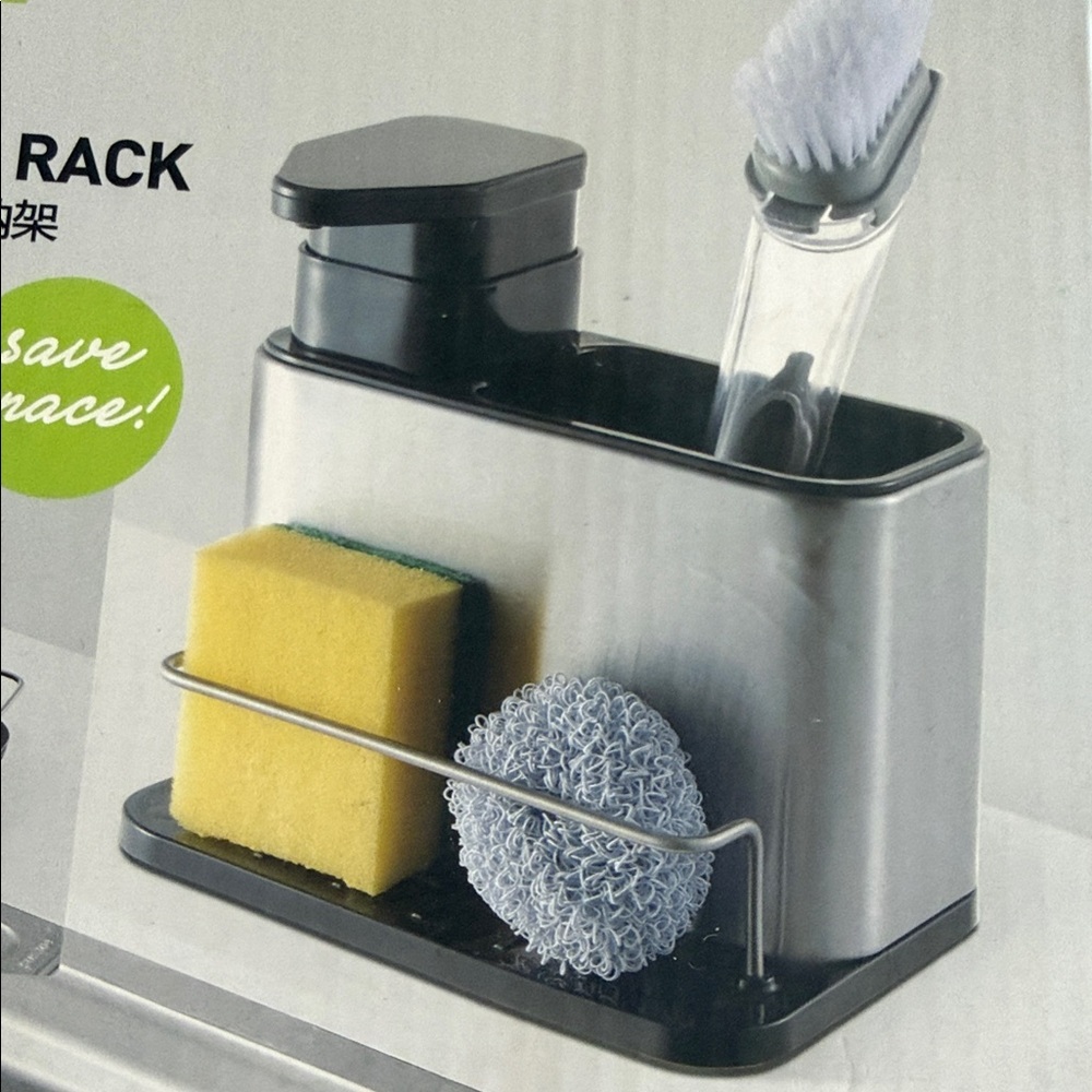 Kitchen Sink Clean Storage Rack - Picture 10 of 10